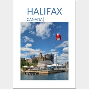 Halifax Nova Scotia Canada Souvenir Gift for Canadian Citizens T-shirt Apparel Mug Notebook Tote Pillow Sticker Magnet Posters and Art